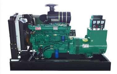 100KW 125KVA Standby Diesel Generator Set Powered By Ricardo Diesel Engine R6105IZLD In Red